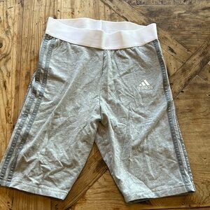 Size small Ladies grey cotton Adidas bicycle shorts N W/O tags
